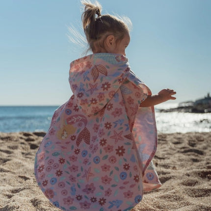 Strand poncho Dreamy Mermaid Multicolour - One size koop je bij Babywinkel