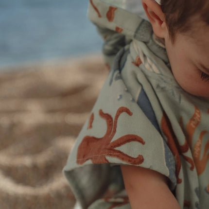Strand poncho Ocean World Multicolour koop je bij Babywinkel