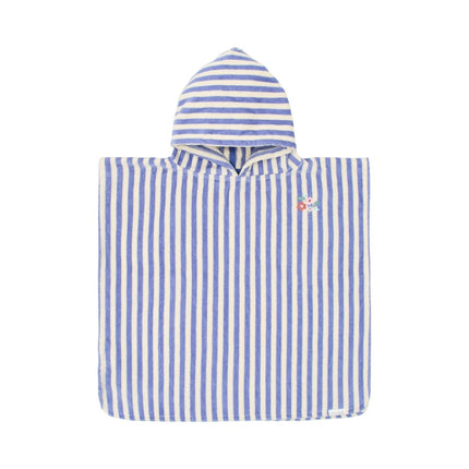 Strandponcho “Dreamy Purple Stripe” – One Size koop je bij Babywinkel