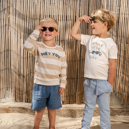 Sweater Biscuit Stripe koop je bij Babywinkel