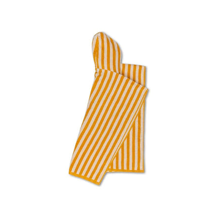 Swim Essentials Badcape Baby Luxe Beach Yellow Stiped koop je bij Babywinkel