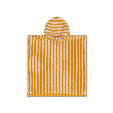 Swim Essentials Badcape Baby Luxe Beach Yellow Stiped koop je bij Babywinkel