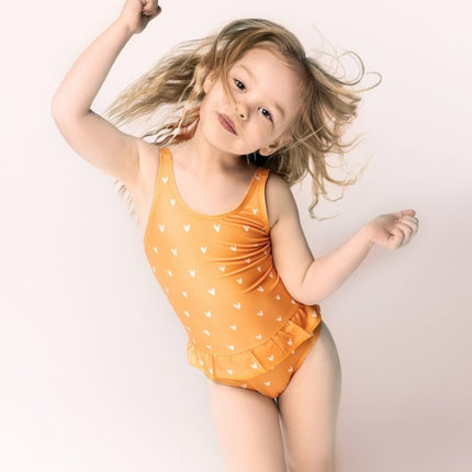 Swim Essentials Badpak Kind Hartjes Oranje koop je bij Babywinkel