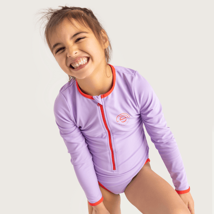 Swim Essentials Badpak Kind Purple Lange Mouwen koop je bij Babywinkel