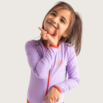 Swim Essentials Badpak Kind Purple Lange Mouwen koop je bij Babywinkel