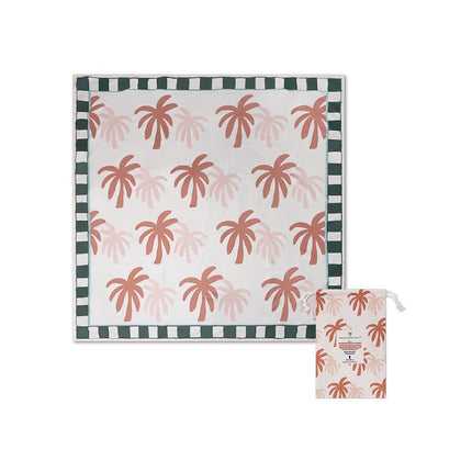 Swim Essentials Microvezel Strandlaken – Palm Tree (180 × 180 cm) koop je bij Babywinkel