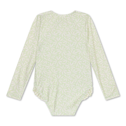 Swim Essentials Uv Zwempak Matcha Green Rashguard Ruffle koop je bij Babywinkel
