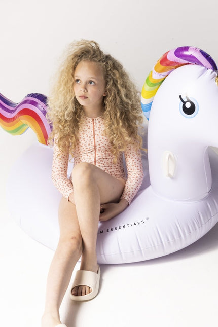 Swim Essentials Uv Zwempak Panterprint Old Pink koop je bij Babywinkel