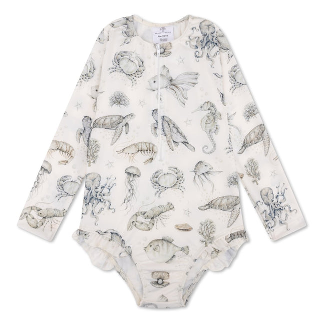 Swim Essentials Uv Zwempak Sea Life Rashguard Ruffle koop je bij Babywinkel