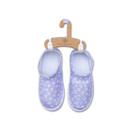 Swim Essentials Waterschoentjes Anti Slip Lila Leopard Lycra koop je bij Babywinkel
