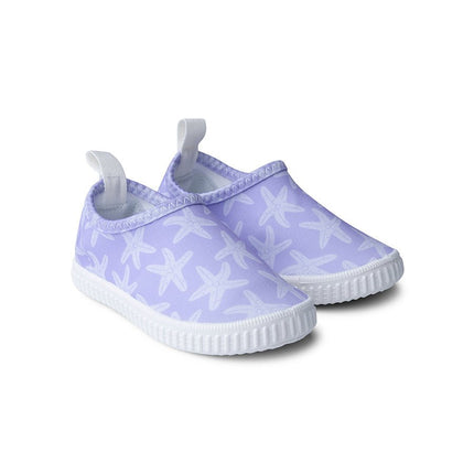 Swim Essentials Waterschoentjes Anti Slip Lila Sea Star Lycra koop je bij Babywinkel