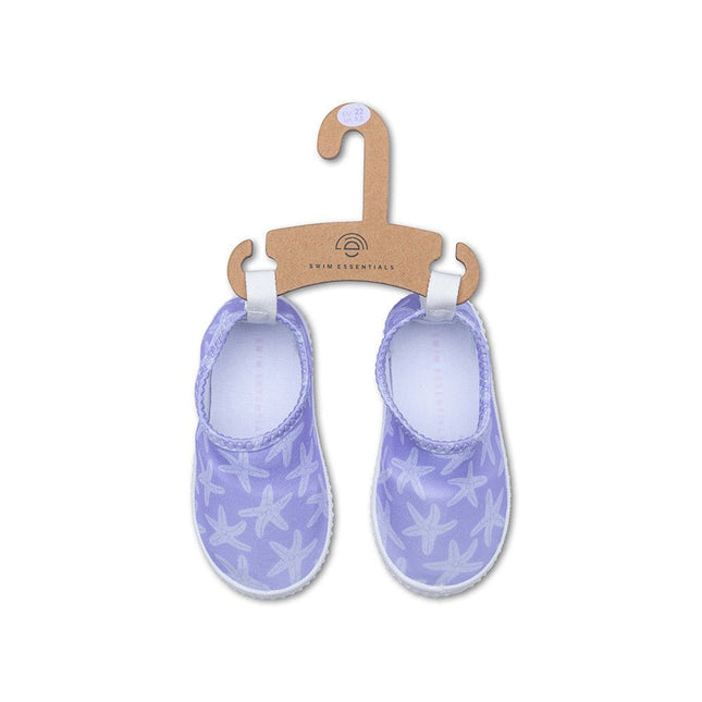 Swim Essentials Waterschoentjes Anti Slip Lila Sea Star Lycra koop je bij Babywinkel