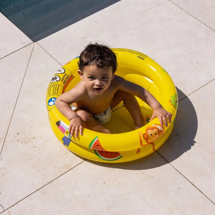 Swim Essentials Zwembad Baby Safari Geel 63Cm koop je bij Babywinkel