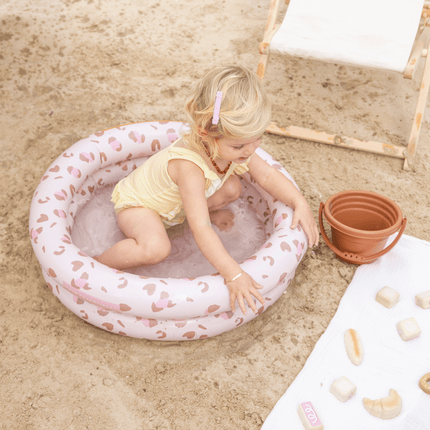 Swim Essentials Zwembad Kind Luipaard Roze Pool 60Cm koop je bij Babywinkel