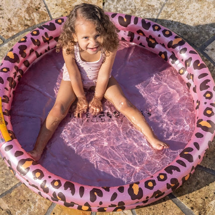 Swim Essentials Zwembad Kind Panterprint Rose Goud 1M koop je bij Babywinkel