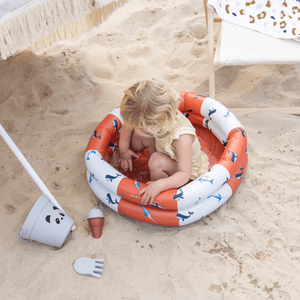 Swim Essentials Zwembad Kind Walvis Rood Wit 60Cm koop je bij Babywinkel