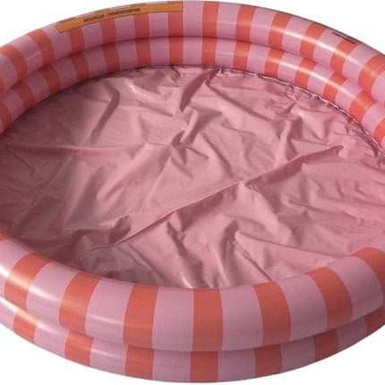 Swim Essentials Zwembad Orange Red Striped 100 Dia koop je bij Babywinkel