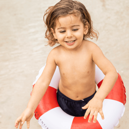 Swim Essentials Zwemband Kind Lifeguard Rood Wit 55Cm koop je bij Babywinkel