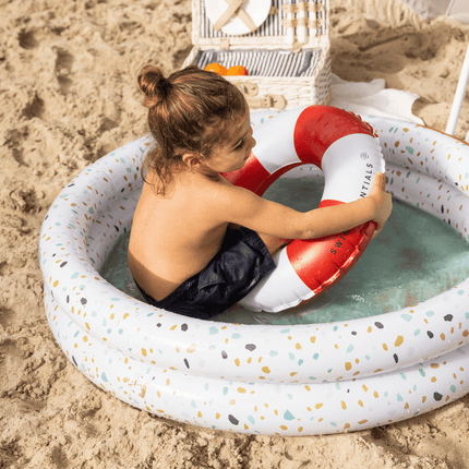 Swim Essentials Zwemband Kind Lifeguard Rood Wit 55Cm koop je bij Babywinkel