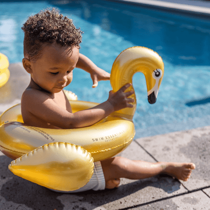Swim Essentials Zwemband Kind Zwaan Goud 43Cm koop je bij Babywinkel