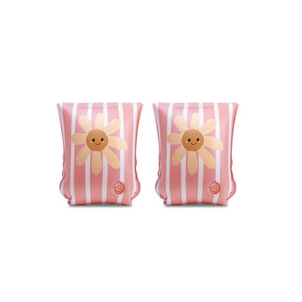 Swim Essentials Zwembandjes – Daisy Flower Red and White koop je bij Babywinkel