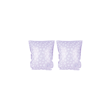 Swim Essentials Zwembandjes Lila Leopard 0 - 2 Years koop je bij Babywinkel