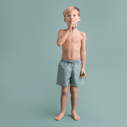 Swim Essentials Zwembroek Kind Green Leopard Shorts koop je bij Babywinkel