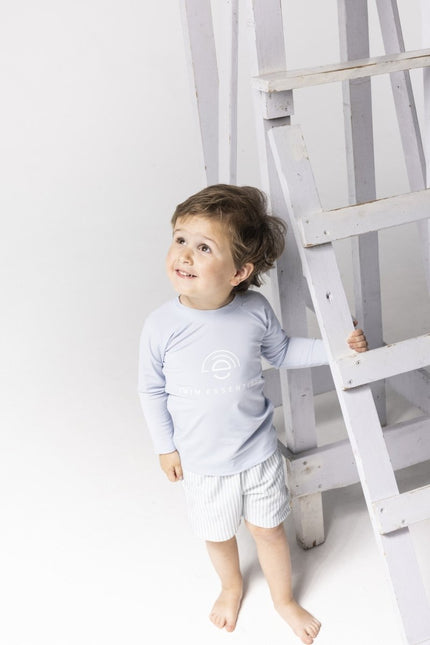 Swim Essentials Zwembroek Kind Strepen Lichtblauw koop je bij Babywinkel