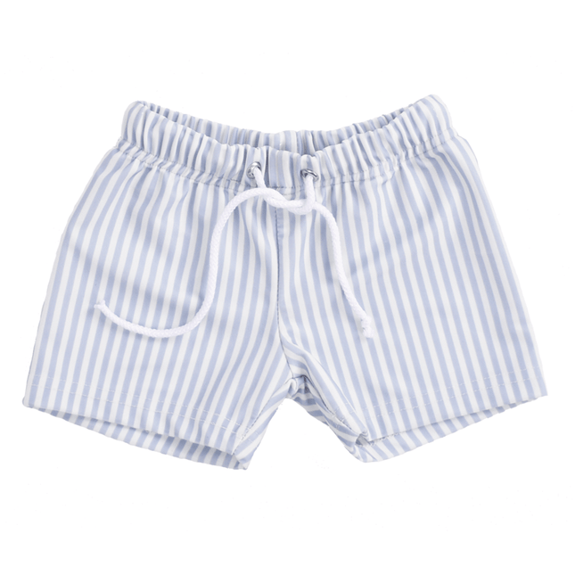 Swim Essentials Zwembroek Kind Strepen Lichtblauw koop je bij Babywinkel