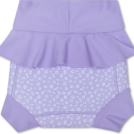 Swim Essentials Zwemluier Wasbaar Lila Leopard koop je bij Babywinkel
