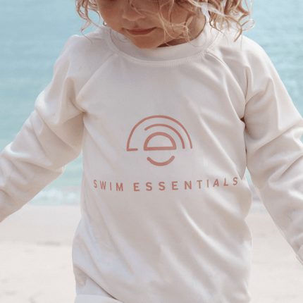 Swim Essentials Zwemshirt Lange Mouwen Wit Pure Tones koop je bij Babywinkel