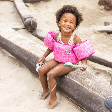 Swim Essentials Zwemvest Jumper Kind Panterprint 2 - 6 Jaar koop je bij Babywinkel