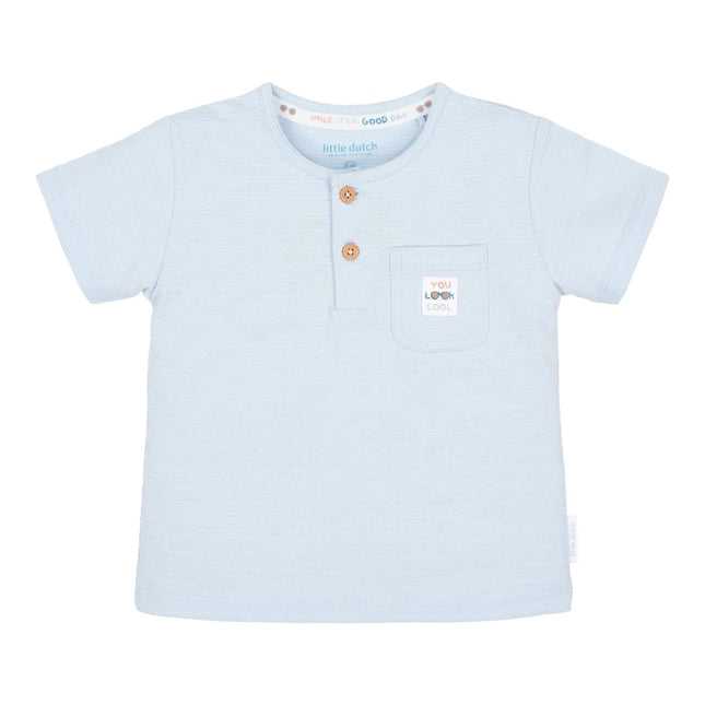 T-shirt korte mouw Light Blue koop je bij Babywinkel