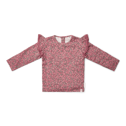 Little Dutch Baby Shirt Lange Mouw Rouge Flower koop je bij Babywinkel