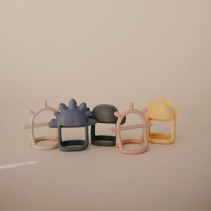 Mushie Bijtring No - Drop Roze koop je bij Babywinkel