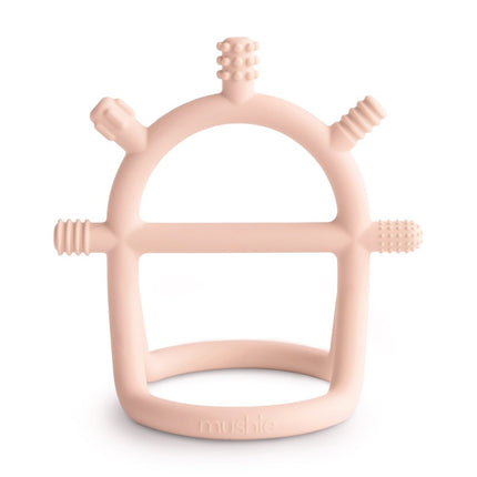 Mushie Bijtring No - Drop Roze koop je bij Babywinkel