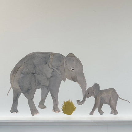 That's Mine Muursticker Elephant Grey koop je bij Babywinkel