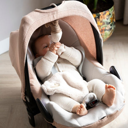 Baby's Only Hangspeeltje Heaven Clay/Warm Linen Vibrerend koop je bij Babywinkel