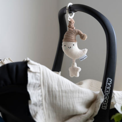 Baby's Only Hangspeeltje Heaven Clay/Warm Linen Vibrerend koop je bij Babywinkel