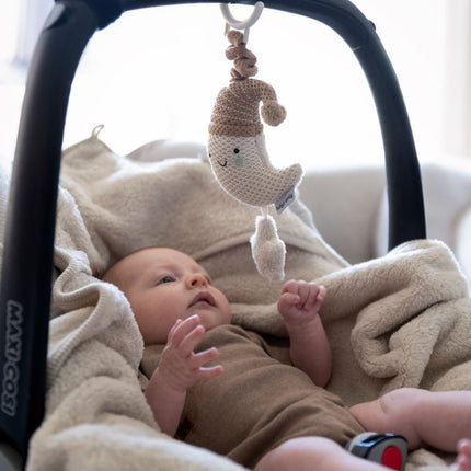 Baby's Only Hangspeeltje Heaven Clay/Warm Linen Vibrerend koop je bij Babywinkel