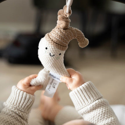 Baby's Only Hangspeeltje Heaven Clay/Warm Linen Vibrerend koop je bij Babywinkel