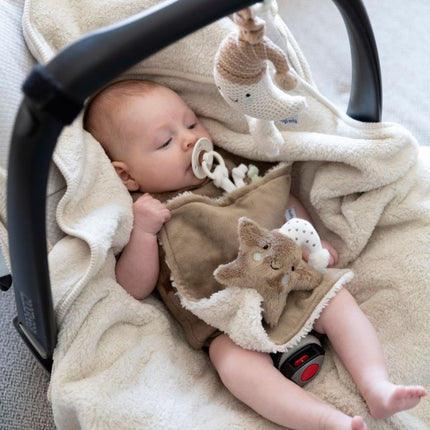 Baby's Only Hangspeeltje Heaven Clay/Warm Linen Vibrerend koop je bij Babywinkel