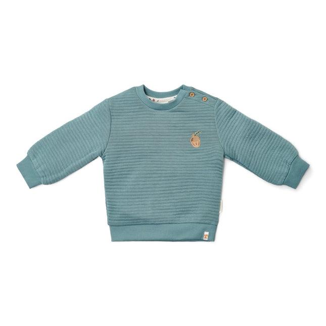 Little Dutch Baby Trui Stone Blue koop je bij Babywinkel