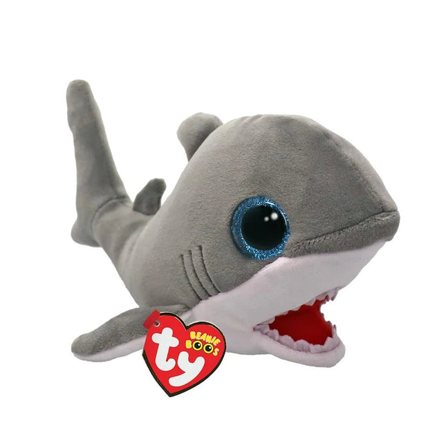 Ty Knuffel Finnegan Shark Gray 15Cm koop je bij Babywinkel