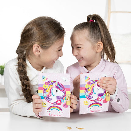 Unicorn Diamond Painting Dagboek koop je bij Babywinkel