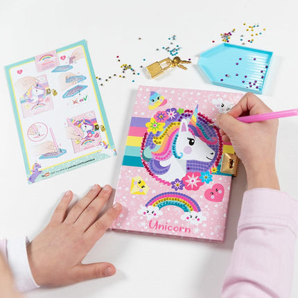 Unicorn Diamond Painting Dagboek koop je bij Babywinkel