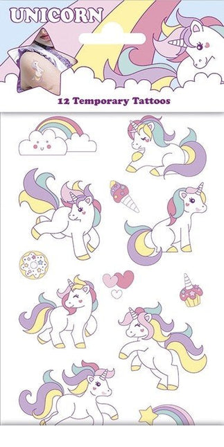 Unicorn Tattoos koop je bij Babywinkel
