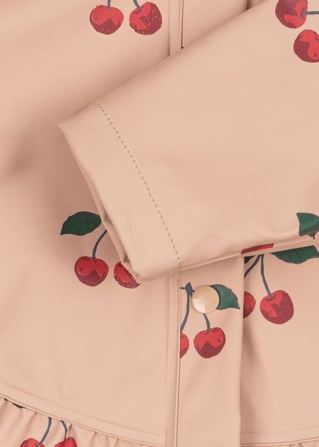 Konges Sløjd Regnjakke Faire Ma Grande Cerise Blush