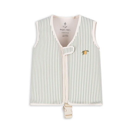 <tc>Konges Sløjd</tc> Redningsvest Tea Stripe Lemon