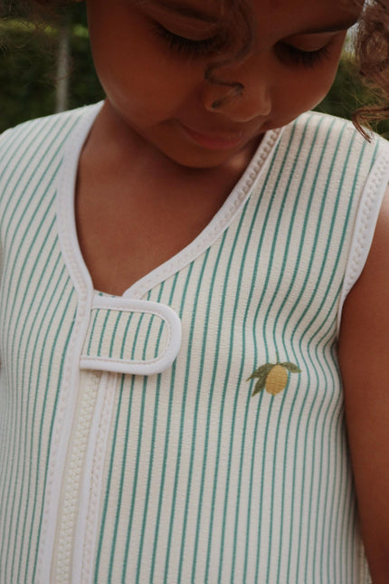 <tc>Konges Sløjd</tc> Redningsvest Tea Stripe Lemon